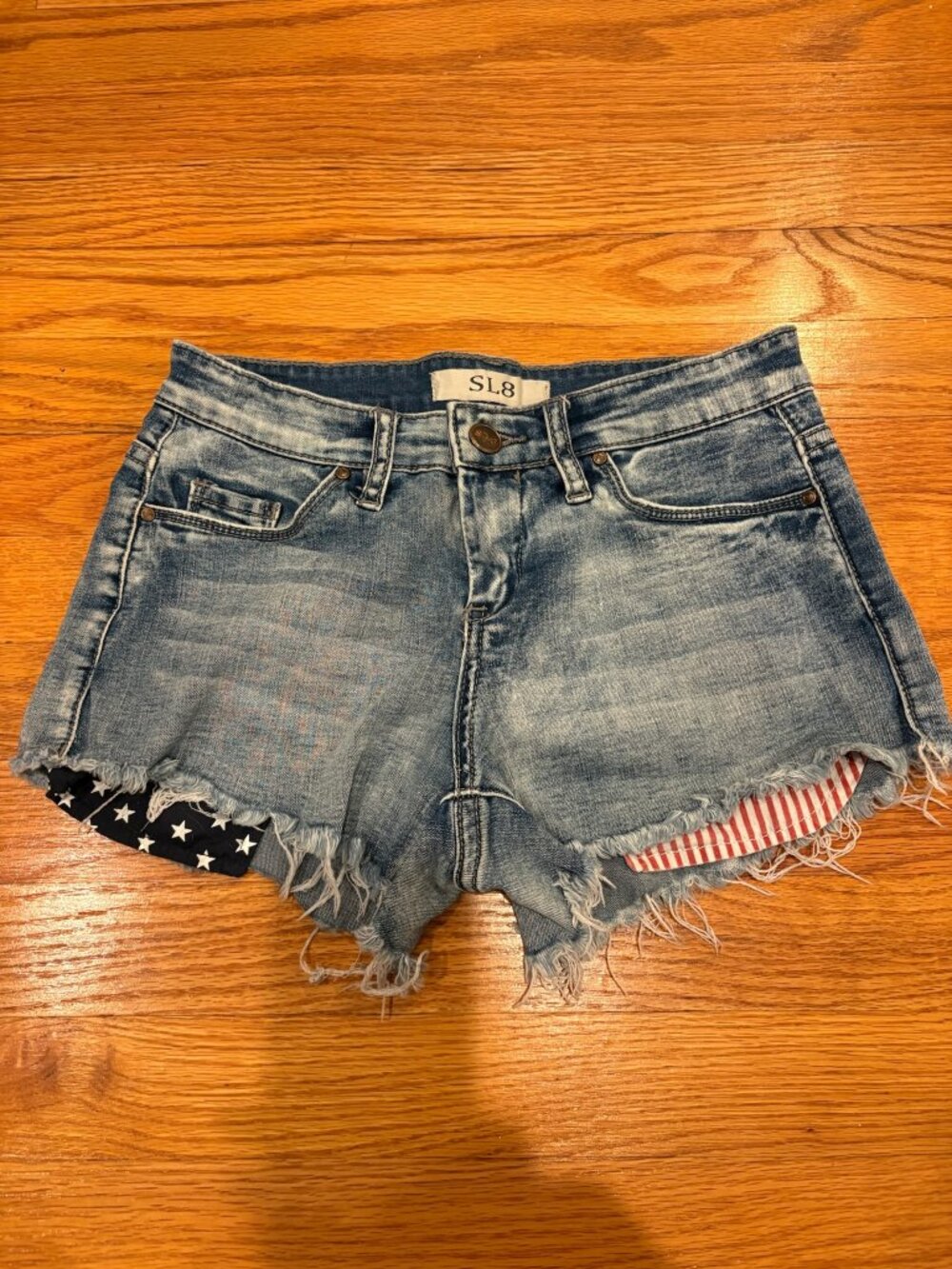 SL8 Denim Shorts (Size 25)